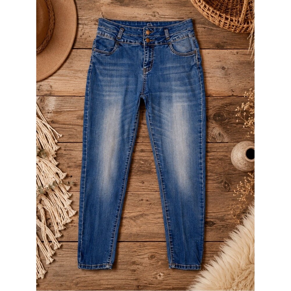 Encore Women's Skinny Jeans Size 15 Juniors Denim Blue